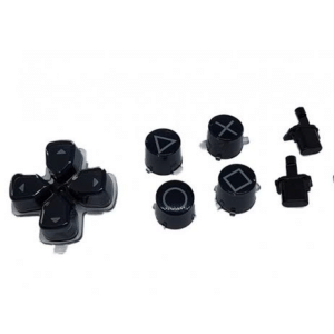 PS5 Dualsense Controller Button Set - Glossy Black