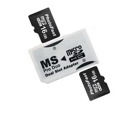 Micro Sd To Ms Pro Duo Dual Slot Adapter – Delta 5 Games