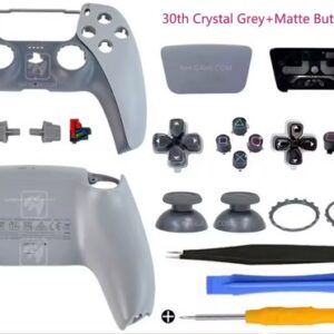 PS5 Housing Case Kit Controller Shell BDM-010/020/030/040/050 For PS5 30th Anniversary Front Back Cover Touchpad Buttons mat