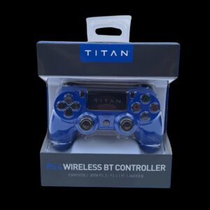 Titan Wireless Bluetooth Controller for PS4/PS3/PC/iOS/Android - Blue