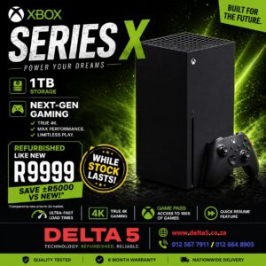 XBOX SERIES X- 1TB HDD  -REFURBISHED LIKE NEW - GAMING CONSOLE
