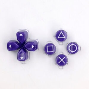 PS5 Dualsense Controller Button Set - Purple