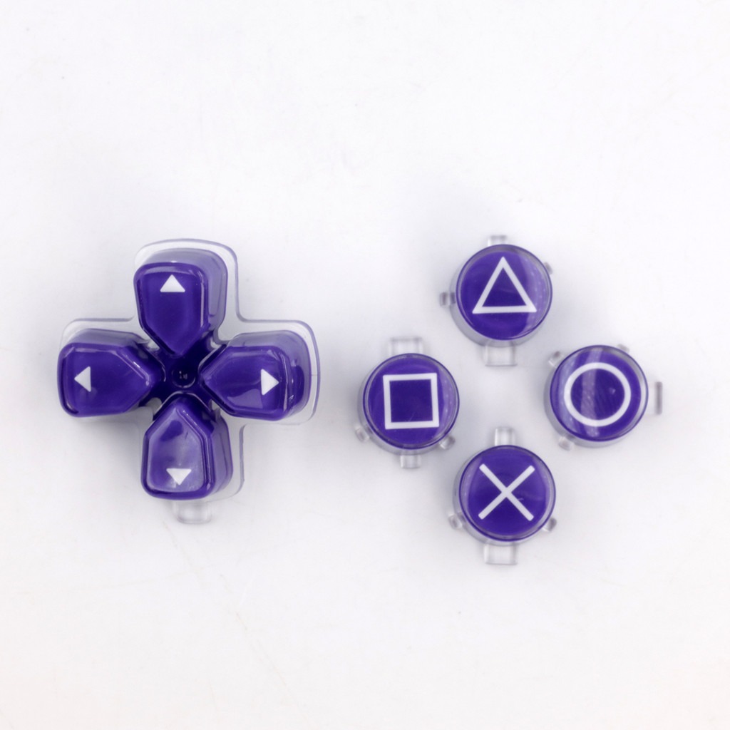 PS5 Dualsense Controller Button Set – Purple