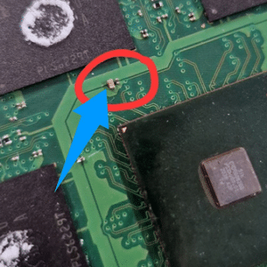 PS5 edm-010 Board SSD Capacitor
